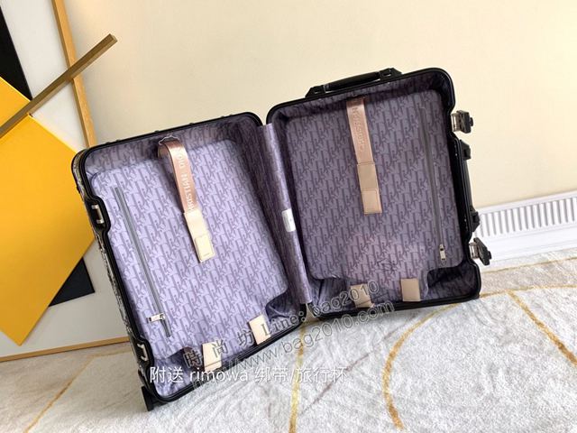 Rimowa拉杆箱 66657 全鋁鎂合金 2020年巴黎春夏新品 Dior x Rimowa聯名 日默瓦拉箱 Dior行李箱xzx1165